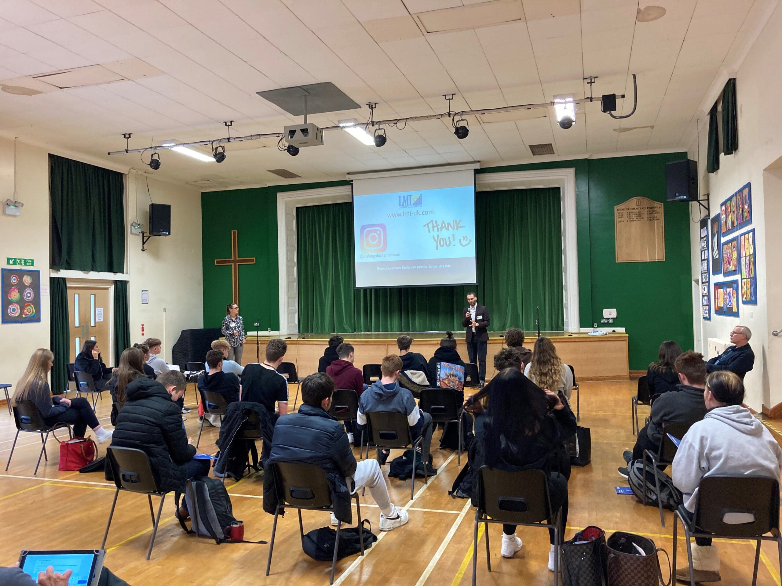 Making of a Champion with Surrey 6th Formers