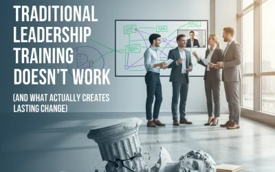 Why Traditional Leadership Training Doesn't Work (And What Actually Creates Lasting Change)